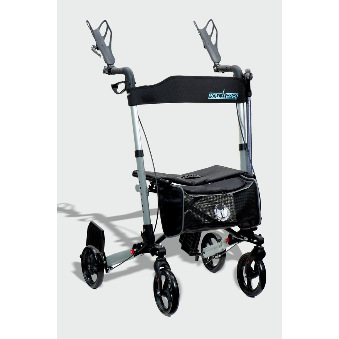 Ergoactives Roller-GO Double Foldable Rollator Walker with Forearm Support - Senior.com Rollators